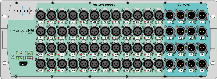 Calrec Hydra2 AD5780 - Front-Panel-View - Synthax Audio UK